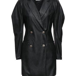 VICOLO vegan leather blazer dress. Size M, but fits small. More like size 4.